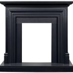 Каминокомплект Bradford - Серый графит с очагом Majestic FX M Black RC, фото 2