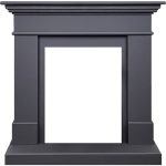 Каминокомплект California SFT (Разборный) - Серый графит с очагом Majestic FX Brass, фото 2