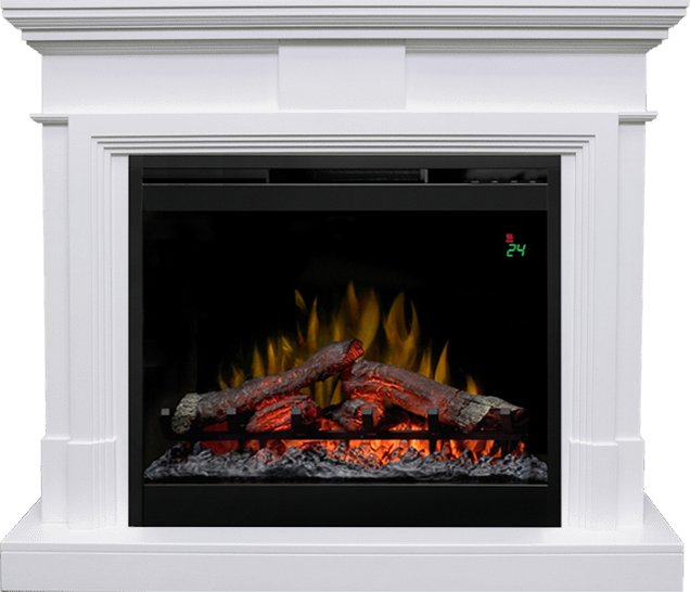 Каминокомплект Coventry - Белый с очагом Symphony 26'' DF2624L-INT