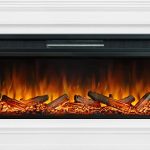 Каминокомплект Geneva 60 - Белый с очагом Vision 60 LOG LED, фото 1