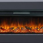 Каминокомплект Line 60 - Серый графит с очагом Vision 60 LOG LED, фото 1