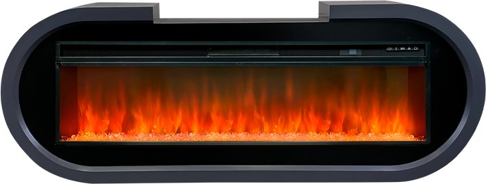 Каминокомплект Soho - Серый графит с очагом Vision 60 LED