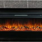 Каминокомплект Lindos 60 SFT - Серый мрамор с очагом Vision 60 LOG LED, фото 1