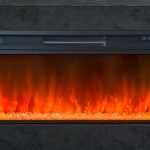 Каминокомплект Line 42 Dark Grey - Темный серый с очагом Vision 42 LED, фото 1
