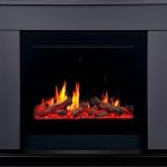 Каминокомплект Bergen 23 (Разборный) - Серый графит с очагом 5D V-ART 25, фото 1