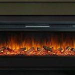 Каминокомплект Bergen 60 SFT (Разборный) - Темная олива с очагом Vision 60 LOG LED, фото 1