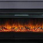 Каминокомплект Bergen 60 SFT (Разборный) - Серый графит с очагом Vision 60 LOG LED, фото 1