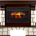 Каминокомплект Porto 26 (Разборный) - Темный дуб с очагом Vision 26 EF LED 3D FX, фото 1