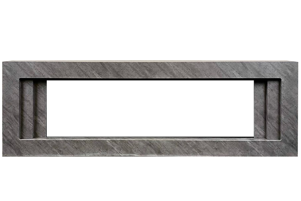 Портал Royal Flame Line 60 Concrete (Разборный) - Серый бетон