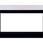 Каминокомплект Modern 42 (Разборный) - Белый с черным с очагом Vision 42 LED, фото 2